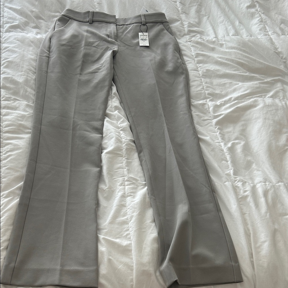 Express Gray Boot Cut Pants